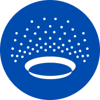 Icône 2-en-1 avec humidification