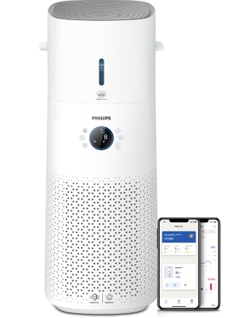Purificateur et humidificateur d'air Philips 2-en-1 série 3000