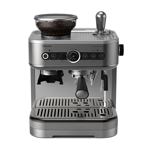 Bac à grains simple Philips Barista Brew, argent