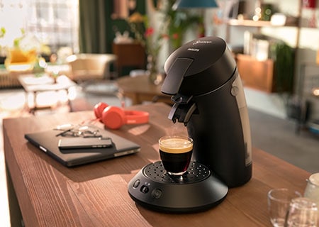 Philips Machine à Café Dosettes – SENSEO Select Eco – Intensity Plus –  Crema Plus – Function Memo - Acier Brossé (CSA250/10) : : Cuisine  et Maison