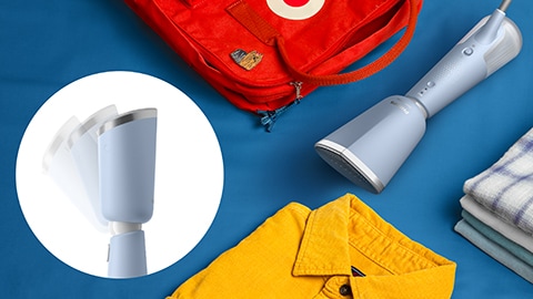 Design élégant avec tête orientable : facile à utiliser et à ranger