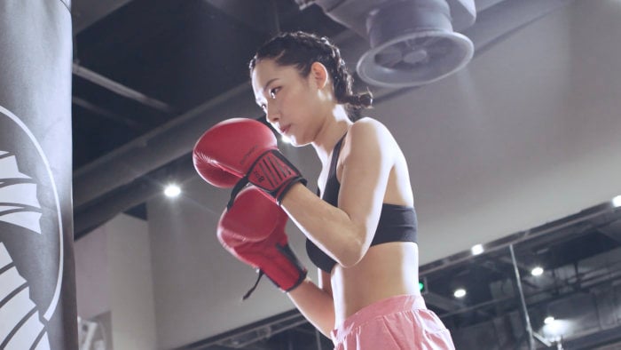 À la salle de sport