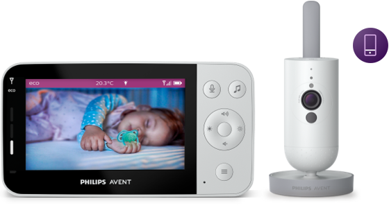 Babyphone et thermomètre bébé