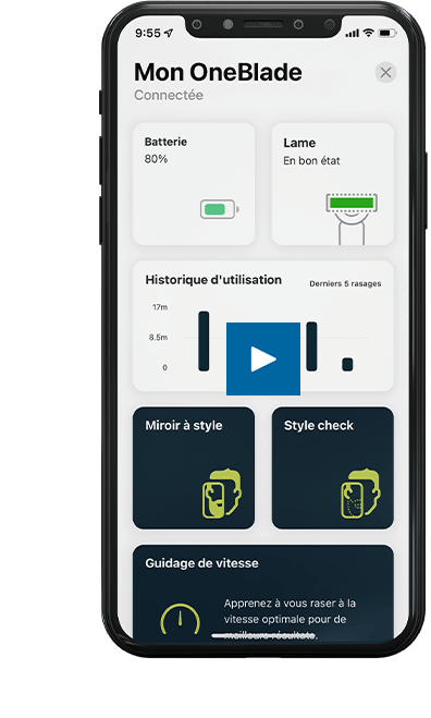 Prévisualisation sur le téléphone avec l'application Daily Care