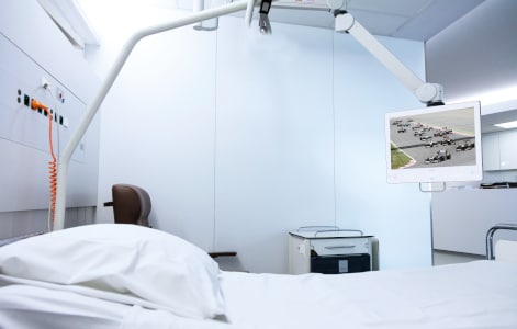Téléviseur d'hôpital Philips pour chambres de patients