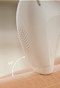 Step 4 - Slowly slide the Lumea across the treatment area.