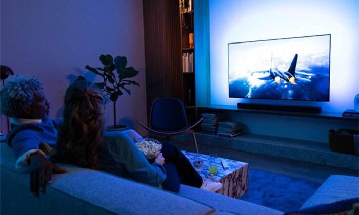 Des films sur un téléviseur Philips