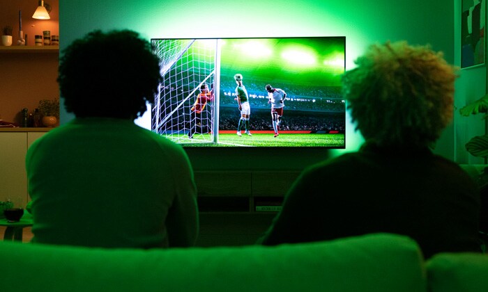 Les événements sportifs sur les téléviseurs Philips
