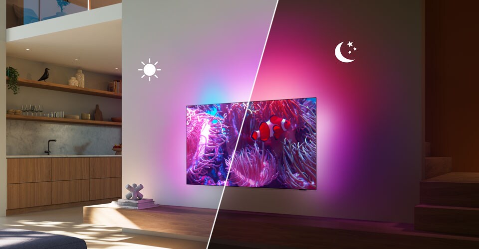 Détection ambiante des téléviseurs Ambilight