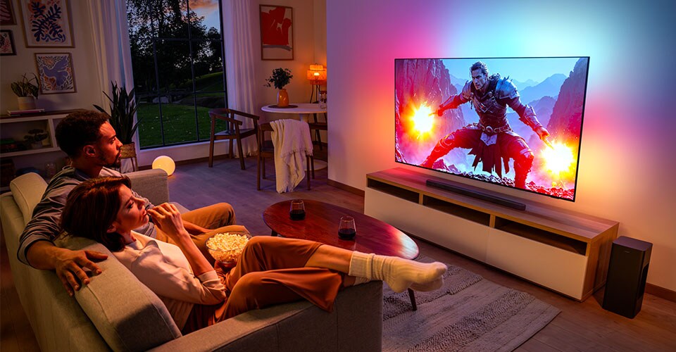 Téléviseurs Ambilight dotés de technologies IA