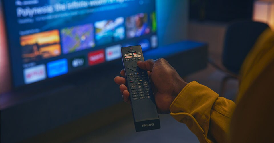 Contrôle à distance des téléviseurs Ambilight