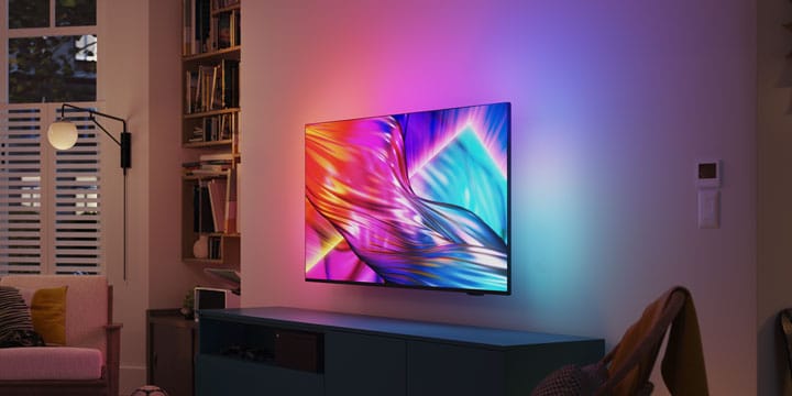 Téléviseur Ambilight Ultra HD 4K