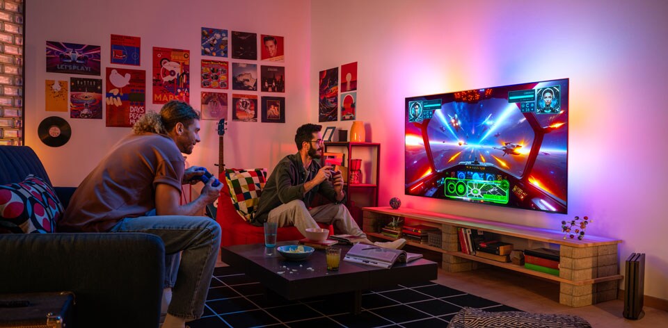 La meilleure expérience de jeu avec Ambilight TV