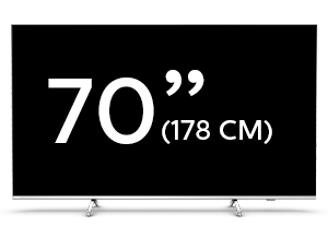 Téléviseur Android LED 4K UHD Philips série The One 70 pouces (177 cm)