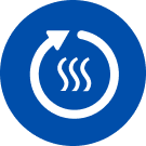 Icône « Réchauffage »
